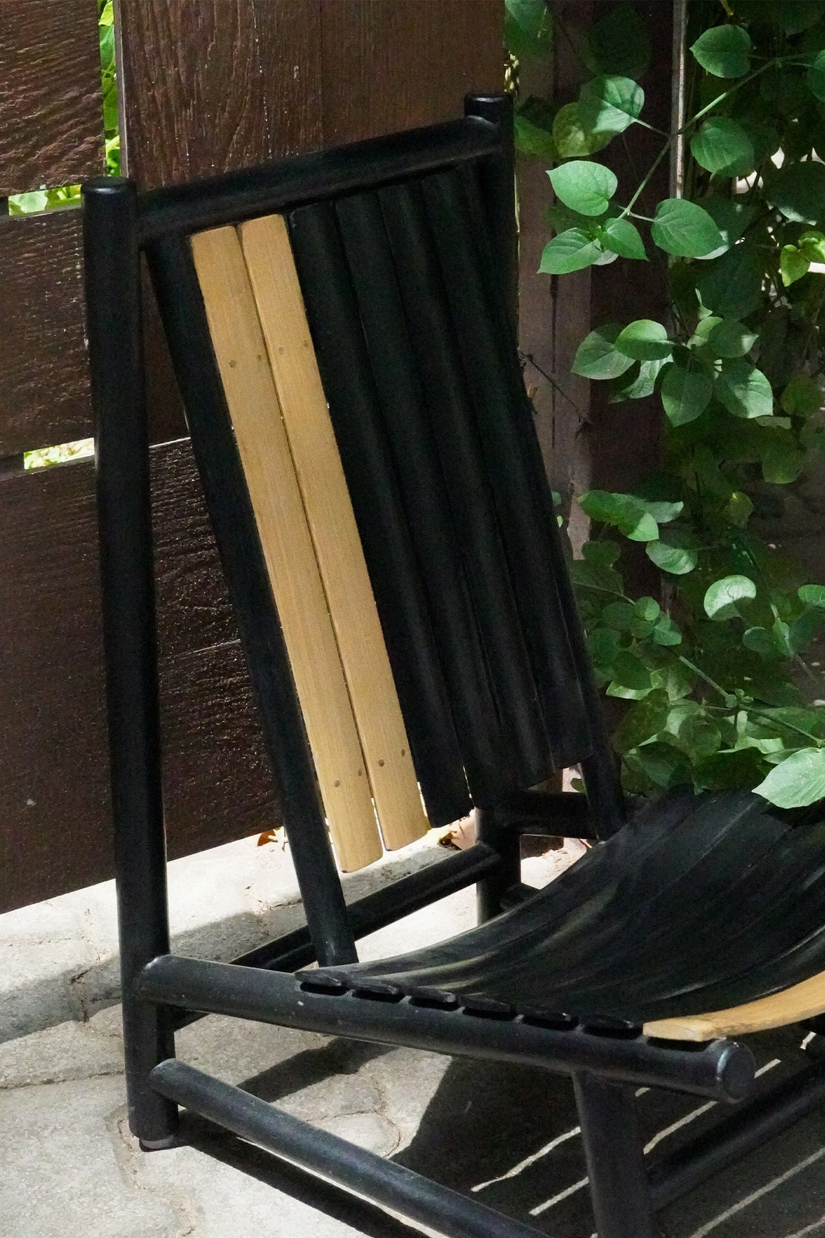 Ocha Bamboo Chair - Black
