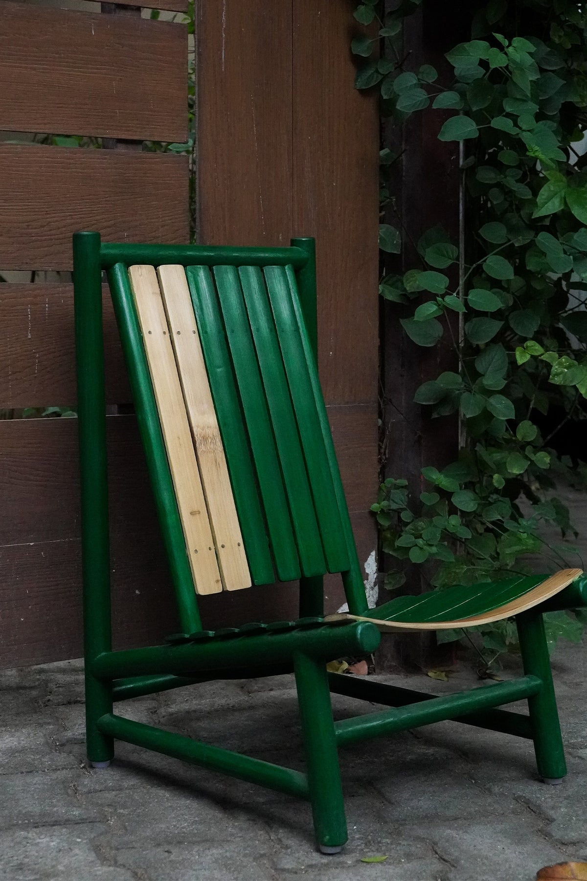 Ocha Bamboo Chair - Green