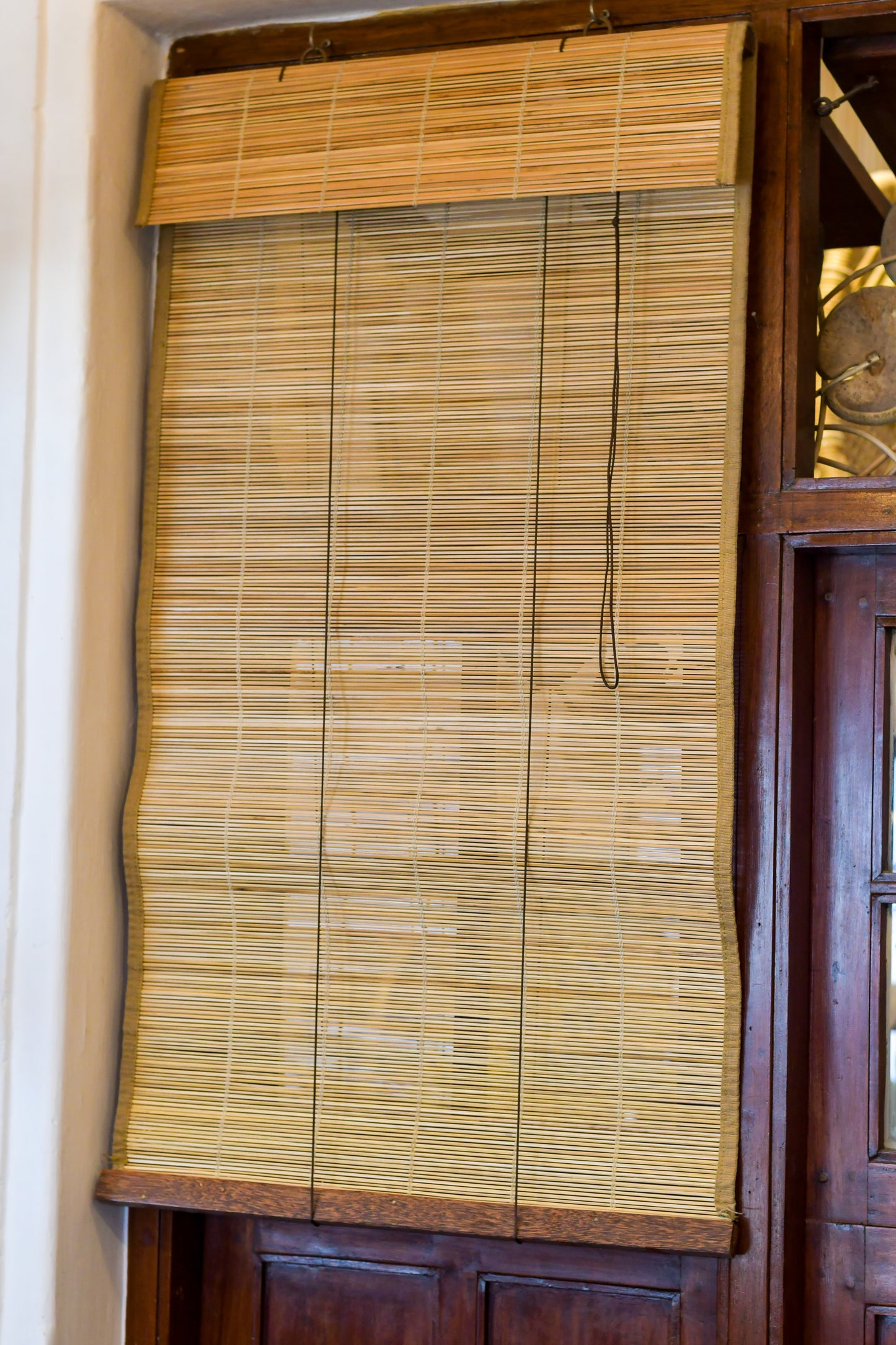 Bamboo Blinds - Radial Colour 3+3 - BB004