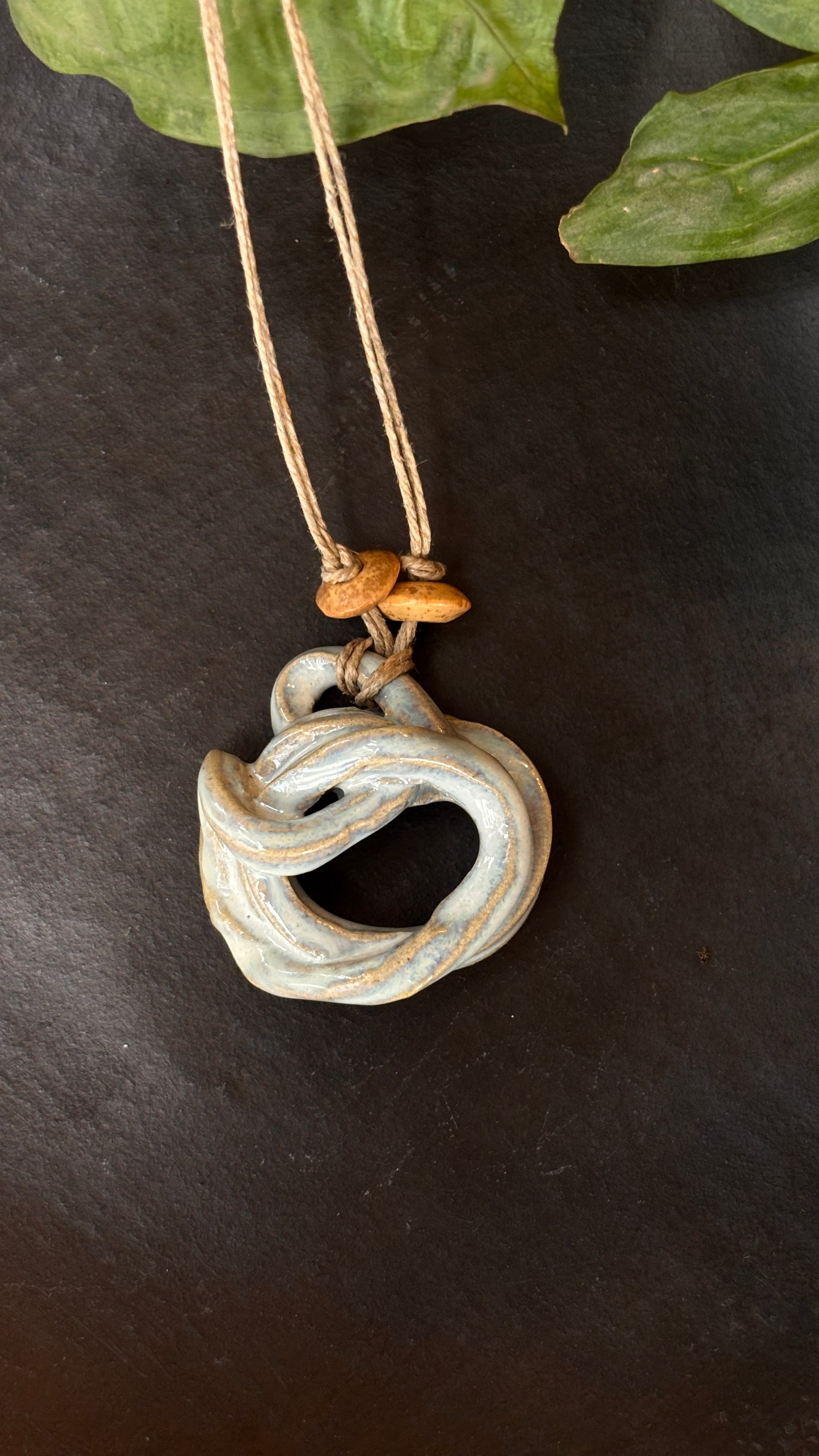 Medha Ceramic Pendant Necklace Medium