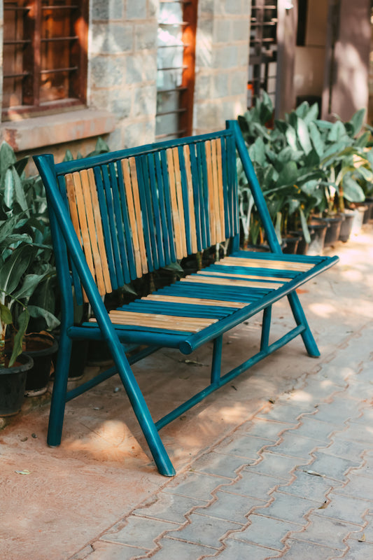 San Trong 3 Seater Bench (Blue)