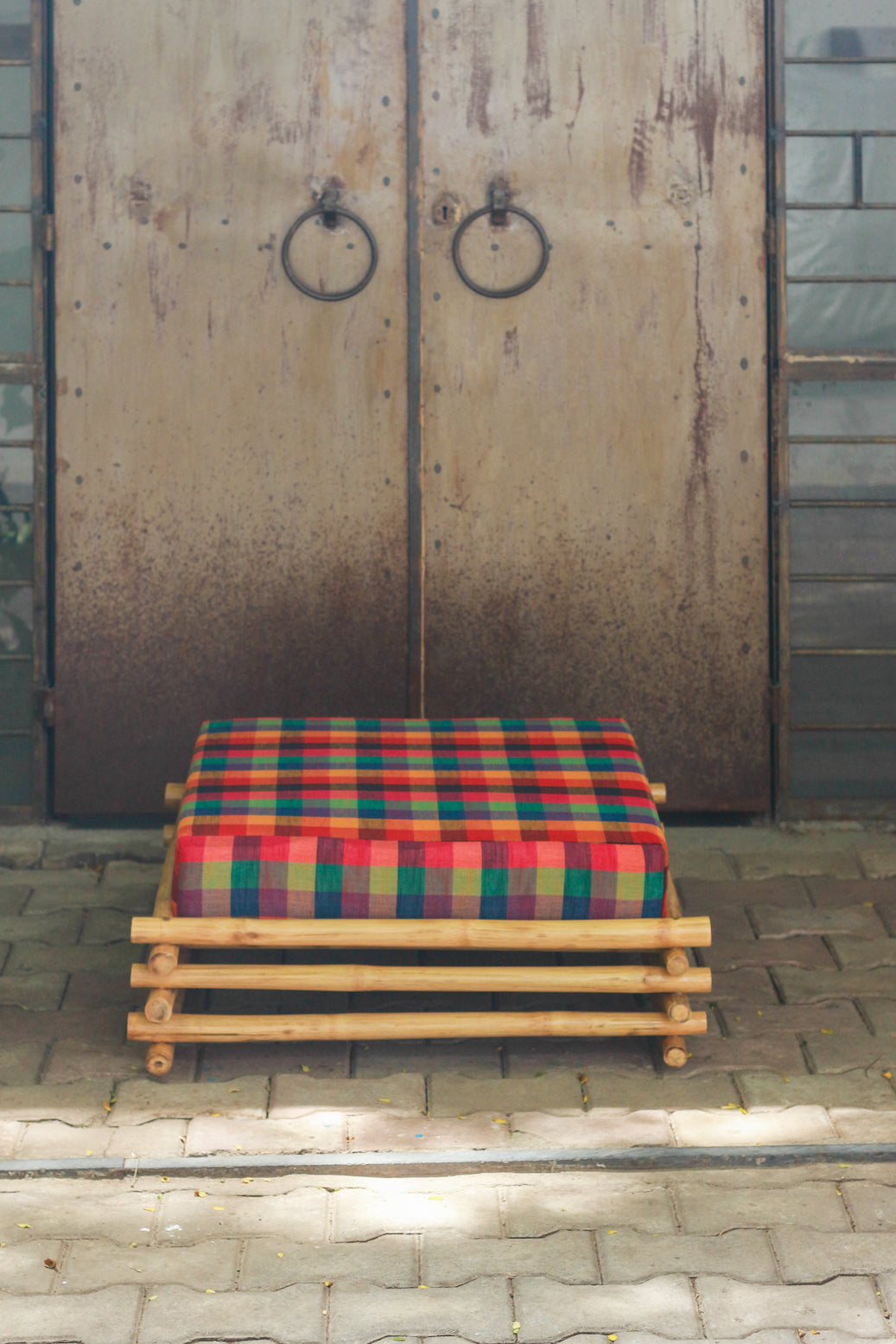 Sarkk Pouf 30" - Chequered