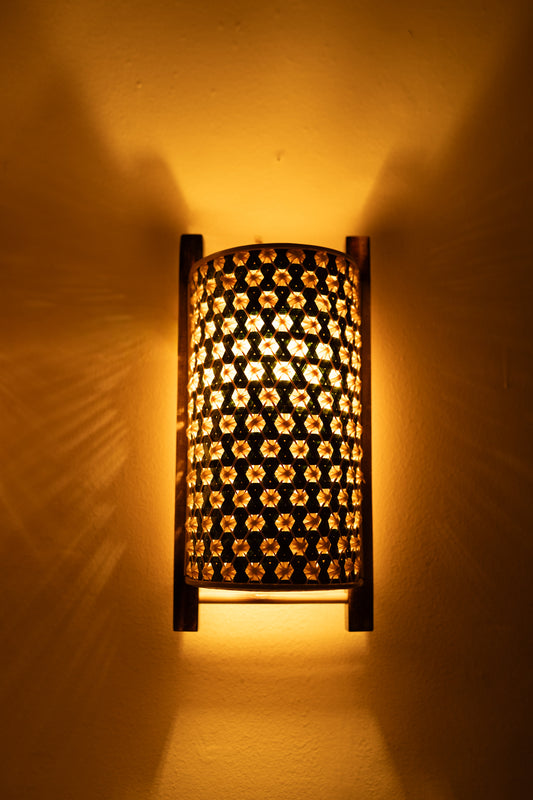 Urav Pineapple Wall Shade Green & Natural