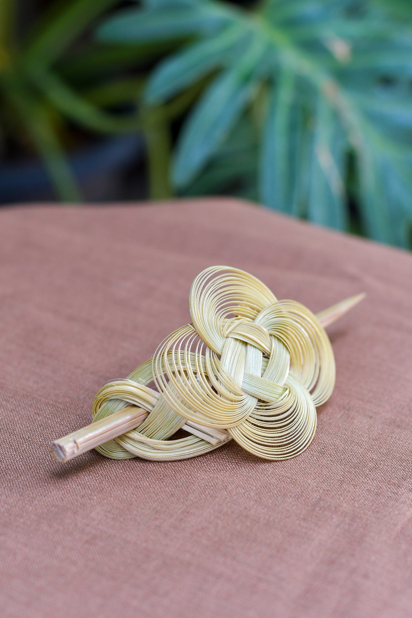 Leah Bamboo Hair Clip