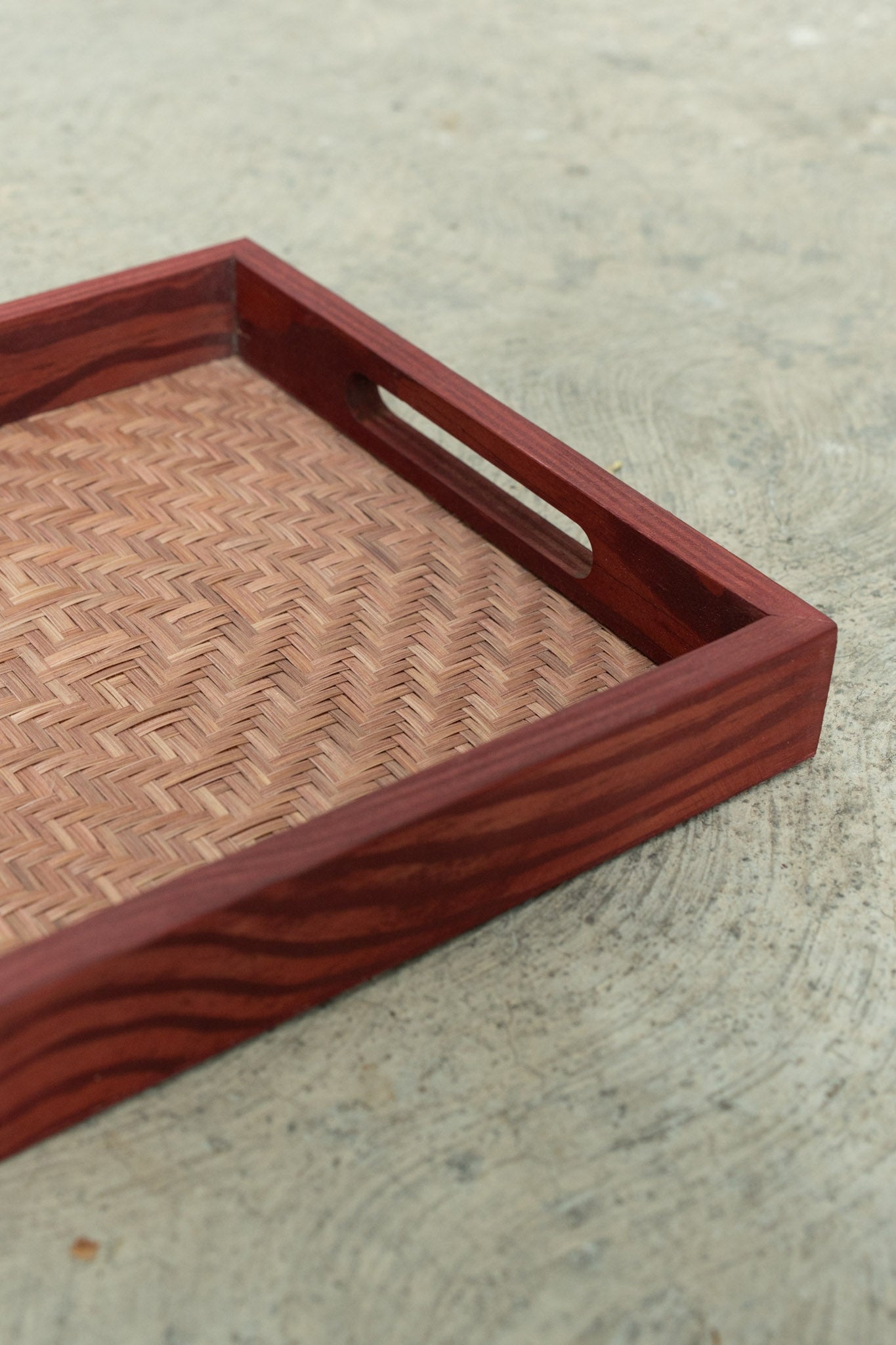 Sabai Bamboo Tray with Handle Small
