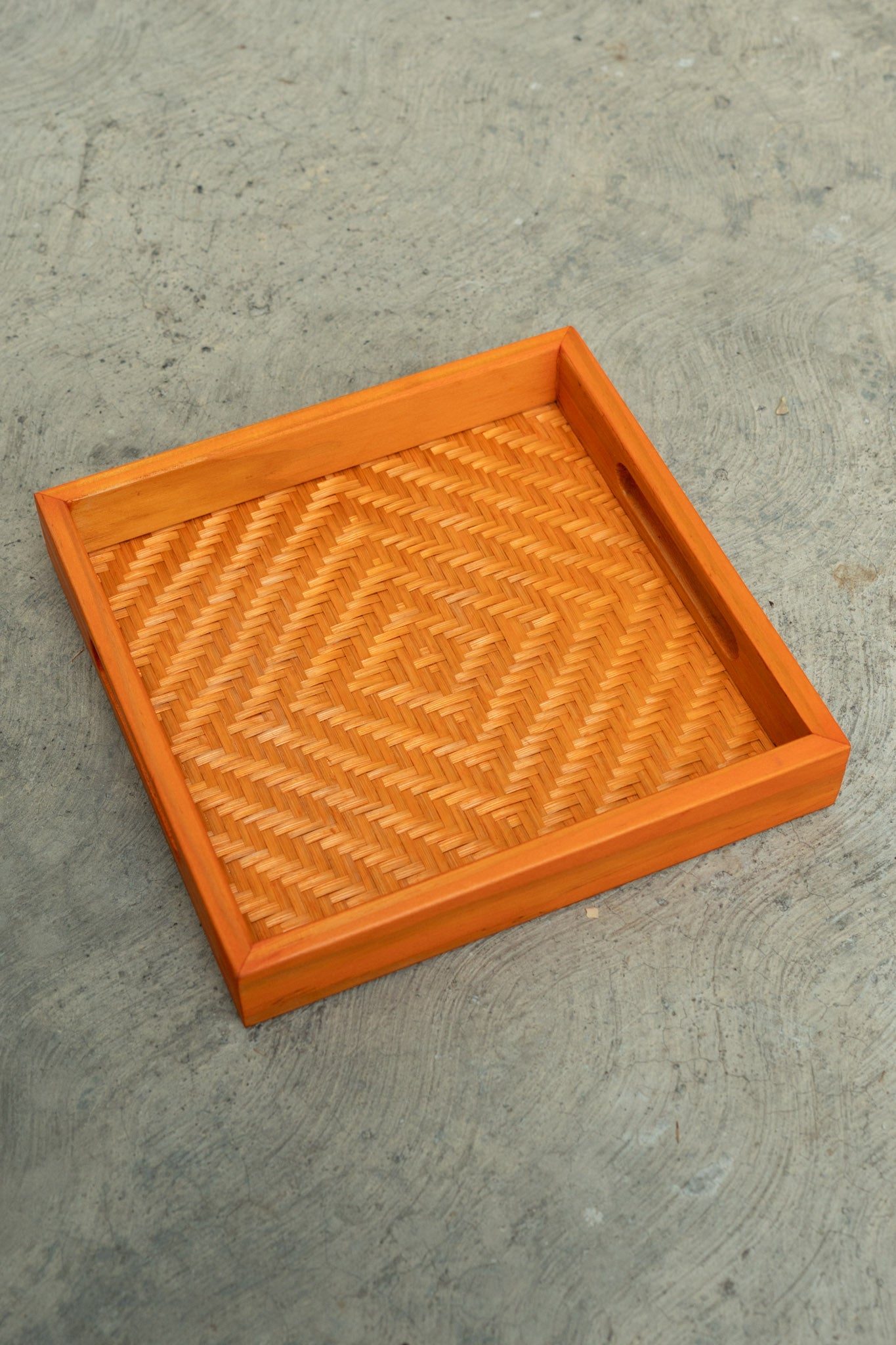 Sabai Bamboo Tray with Handle Small