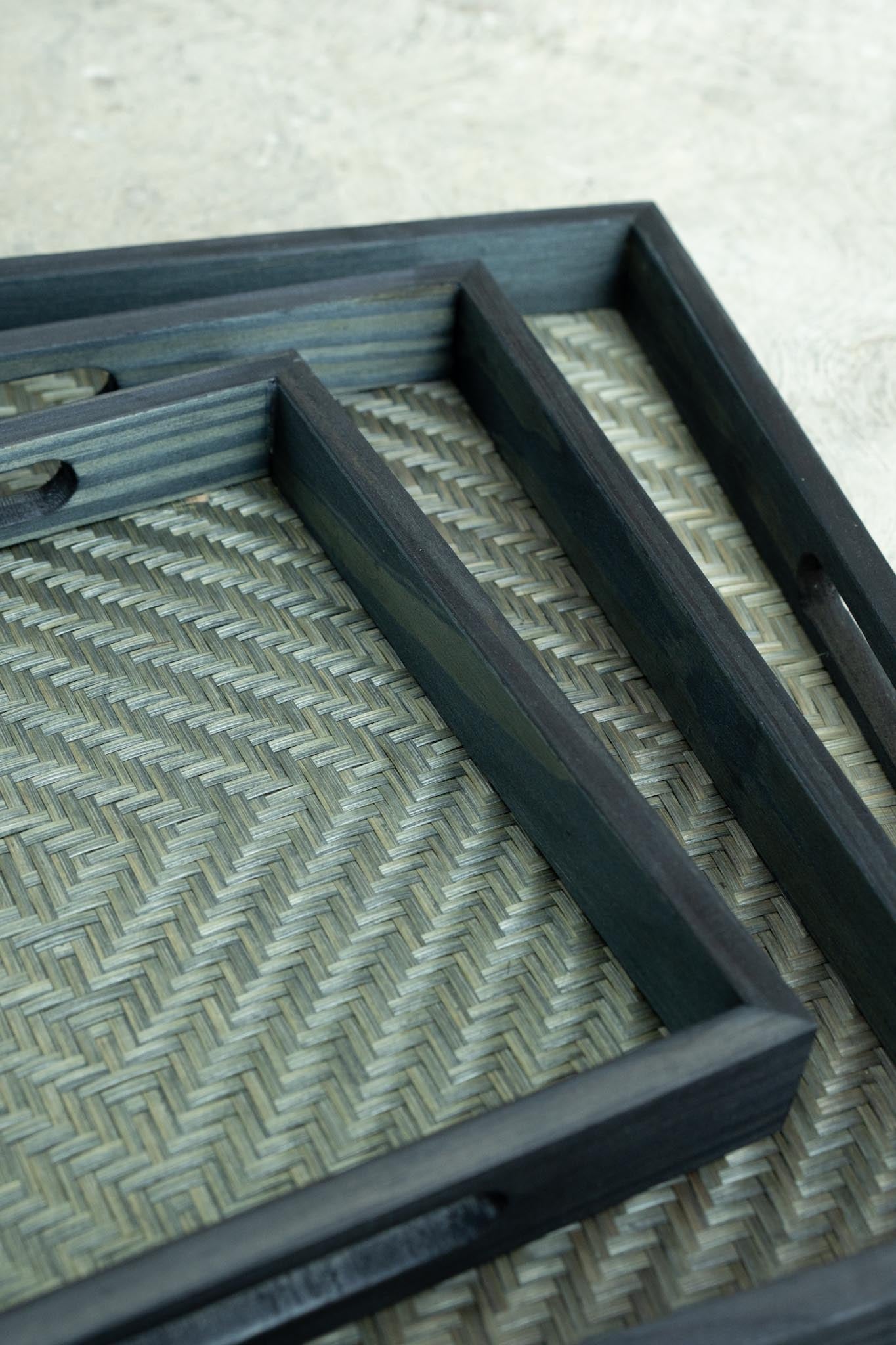 Sabai Bamboo Tray with Handle