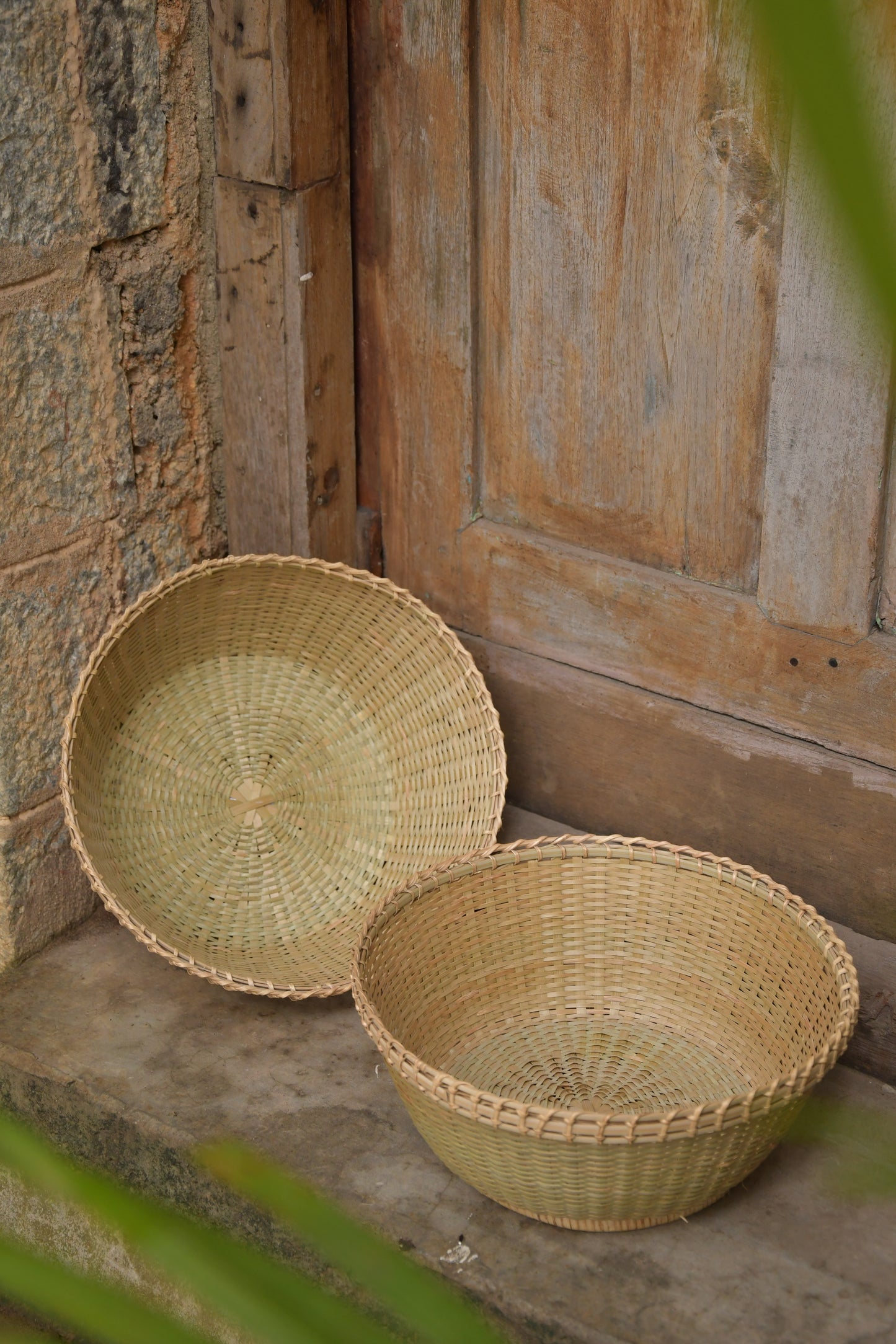 Nongpoh round basket