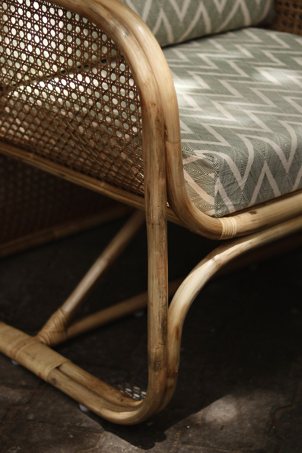 Boho Rattan Chair