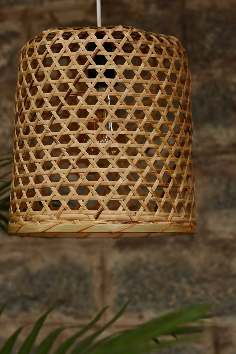 Dhiraj Bamboo Basket Lampshade