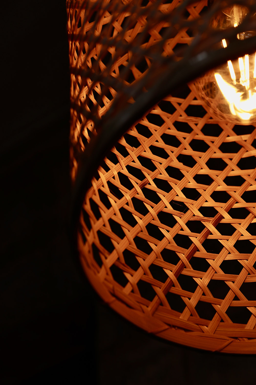 Dhiraj Bamboo Basket Lampshade