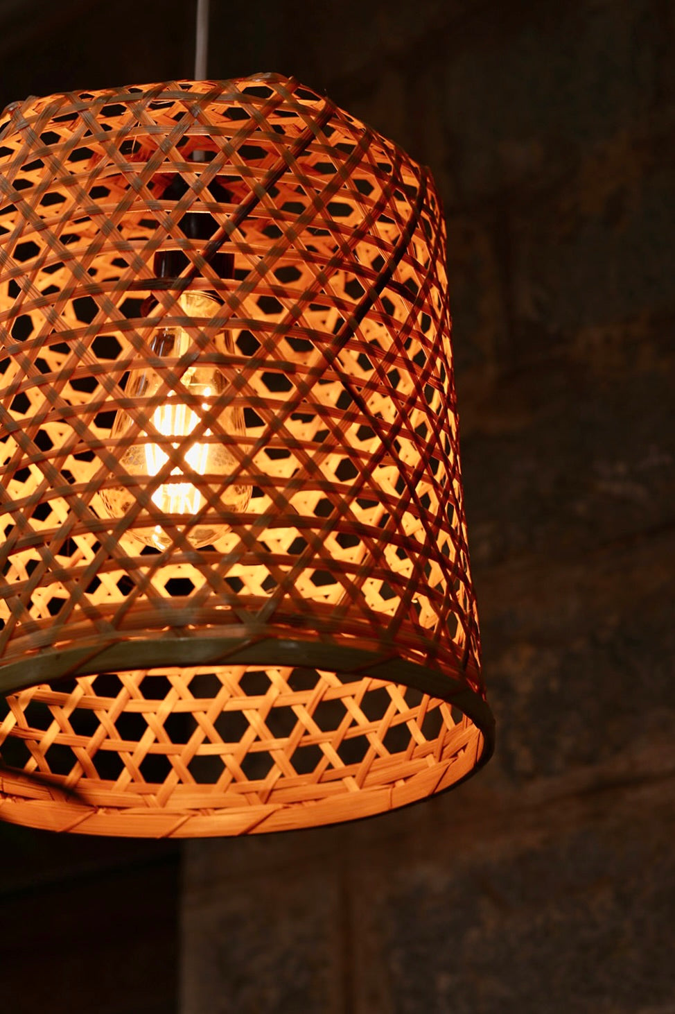 Dhiraj Bamboo Basket Lampshade