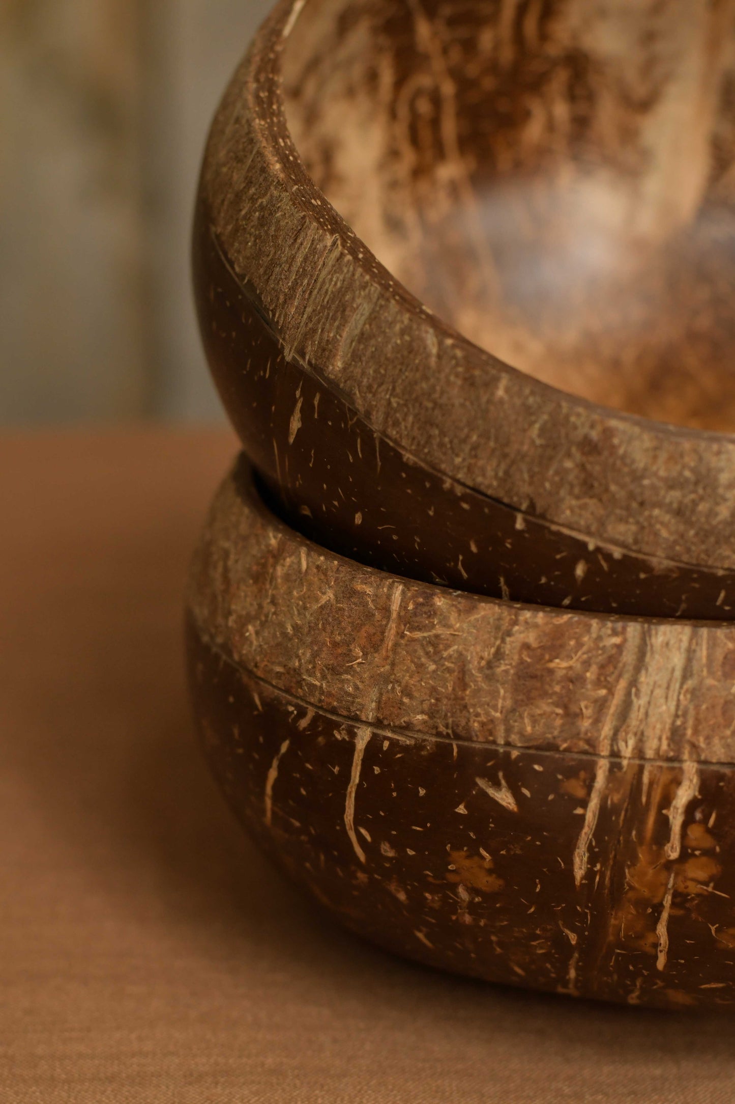Natural Coconut Bowl - Boho