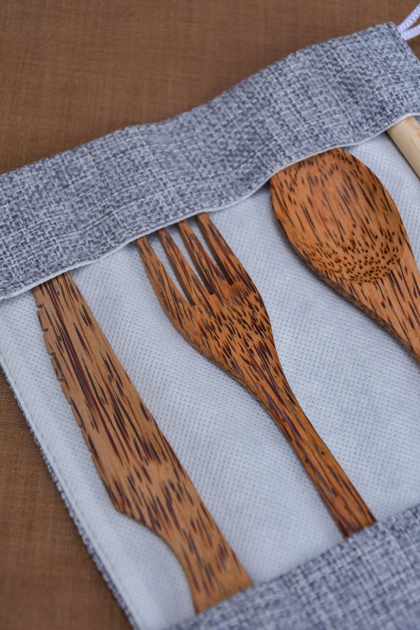Traveler's set - Coconut Cutlery