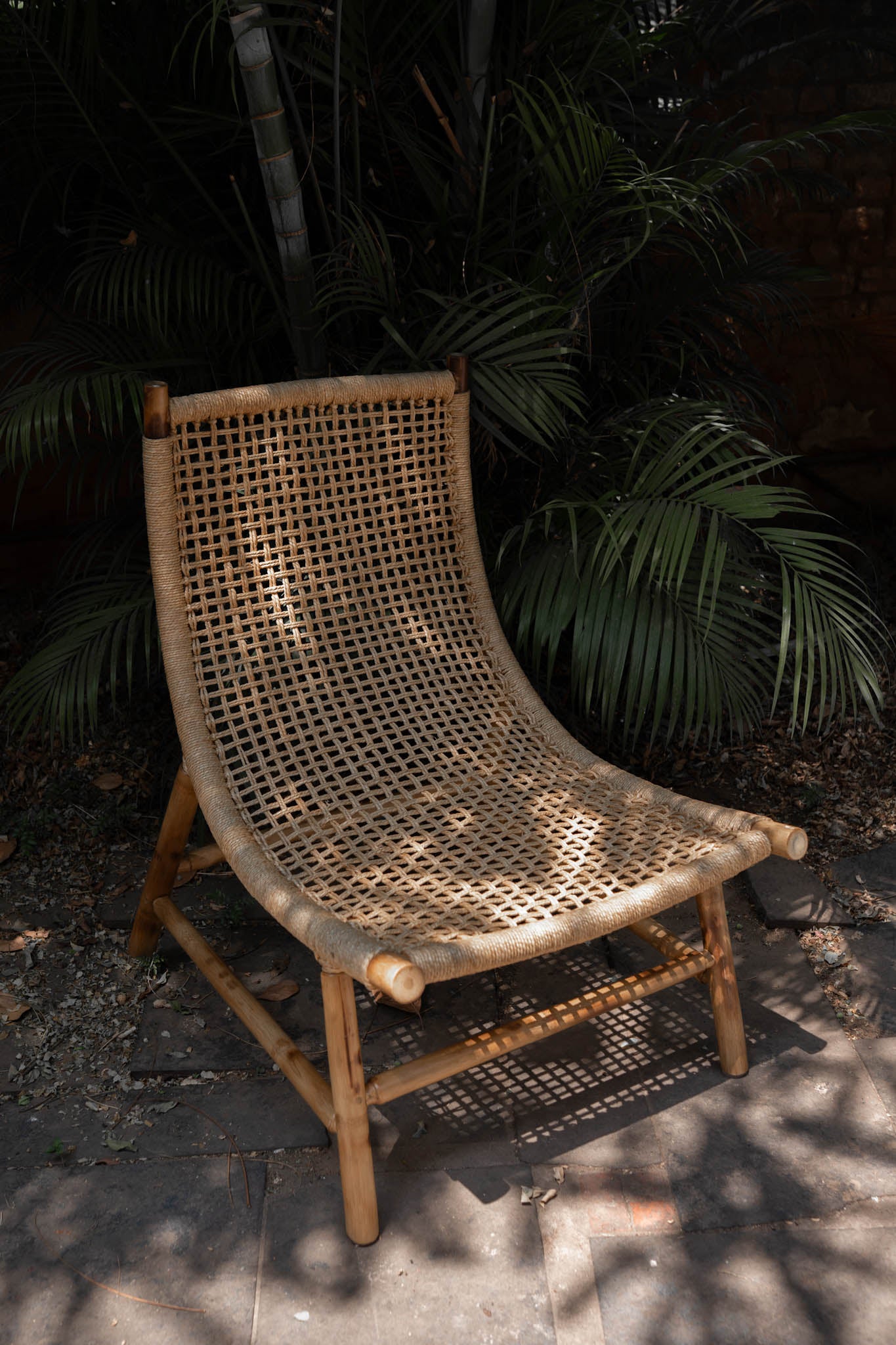 Ava Easy Chair with Moonj Rope weaving