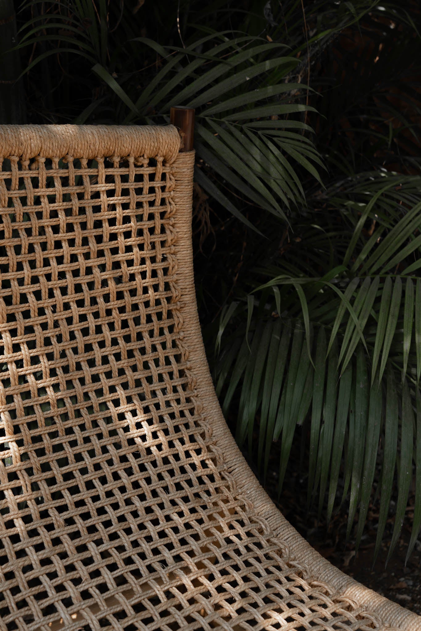 Ava Easy Chair with Moonj Rope weaving