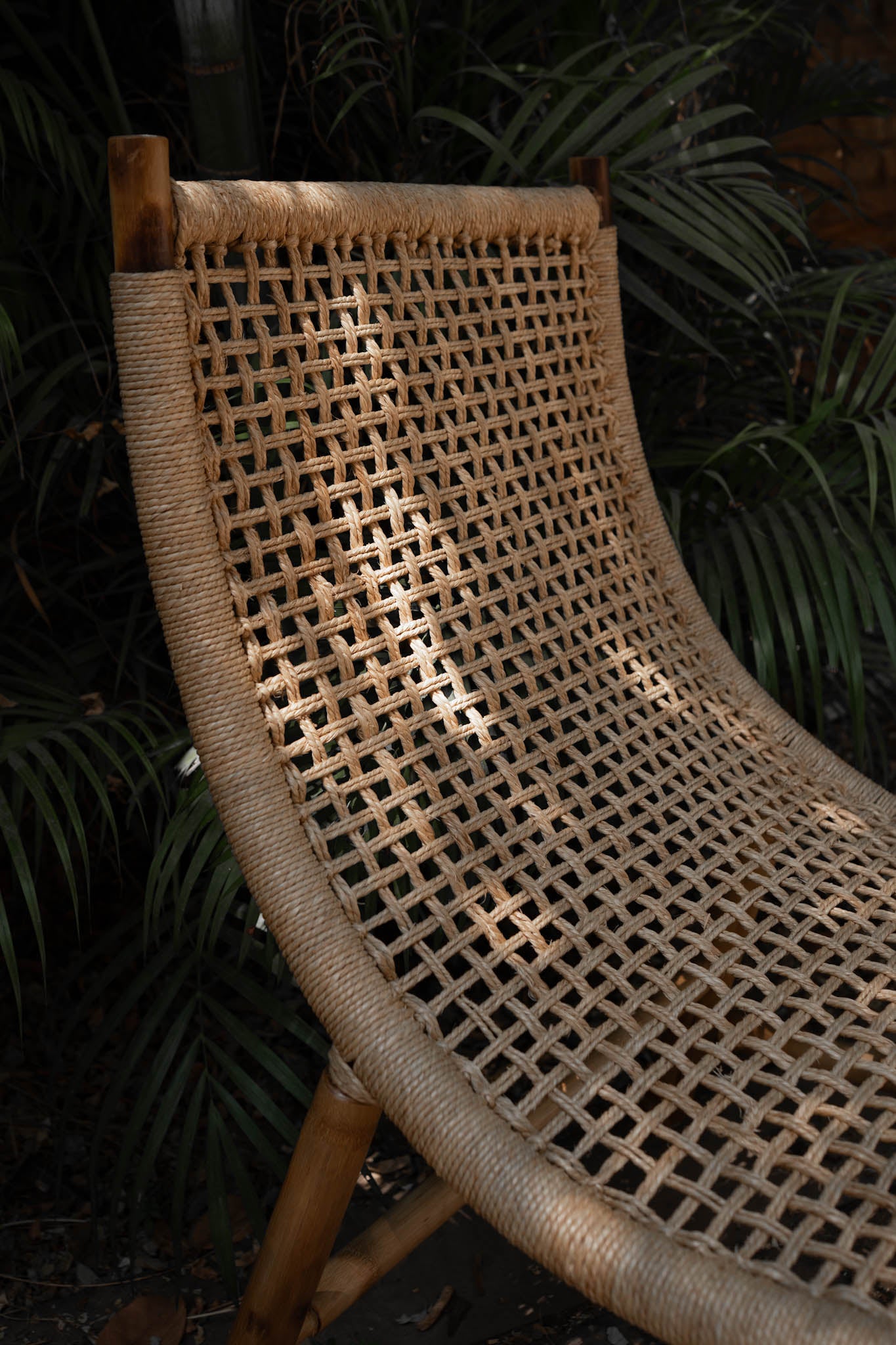 Ava Easy Chair with Moonj Rope weaving