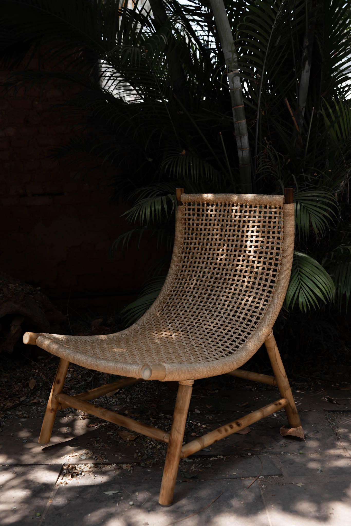 Ava Easy Chair with Moonj Rope weaving