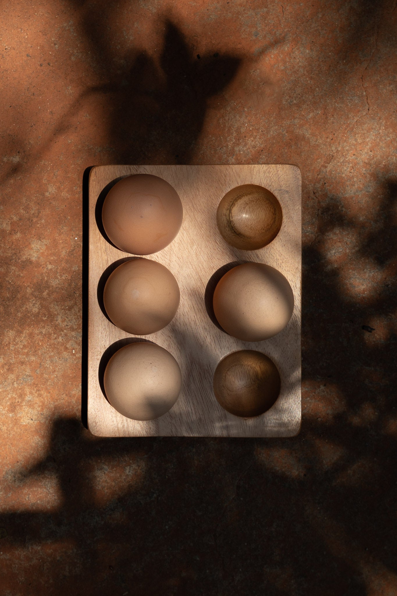 Neem Wood Egg Tray