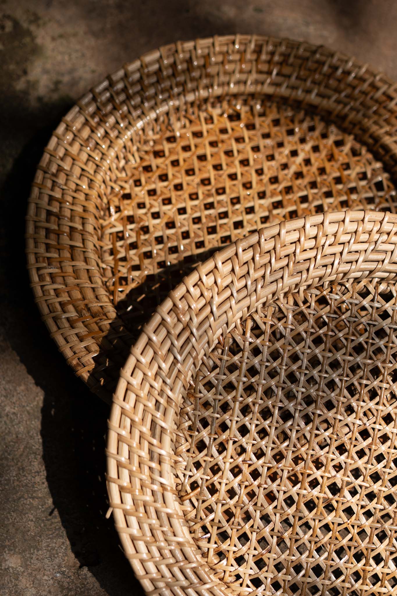 Rattan Decor plates