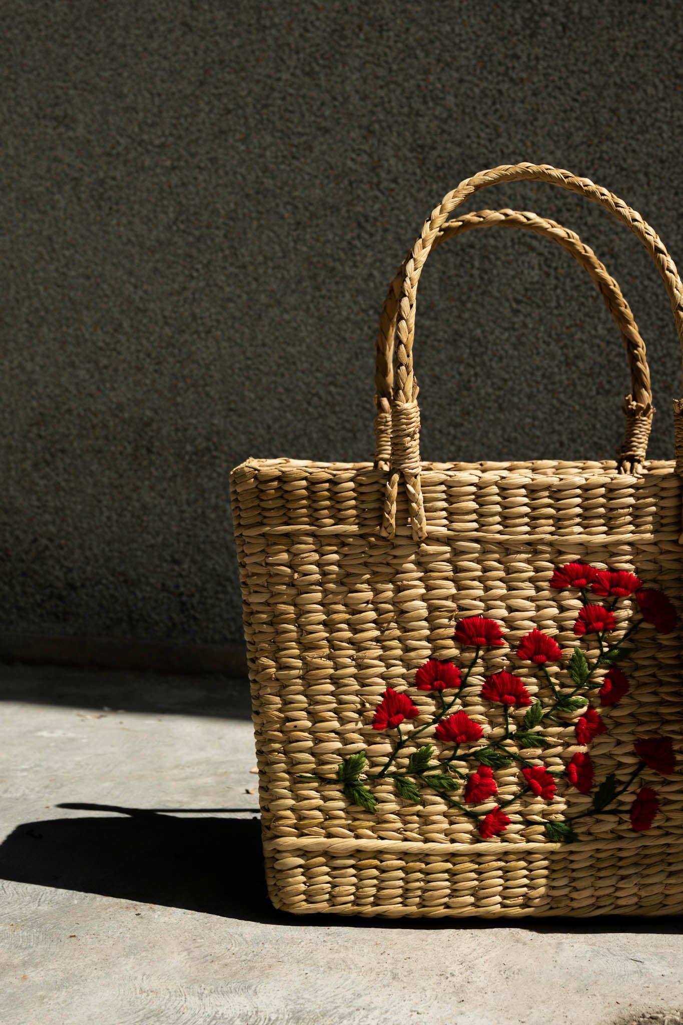 Kouna Handbags with Embroidery