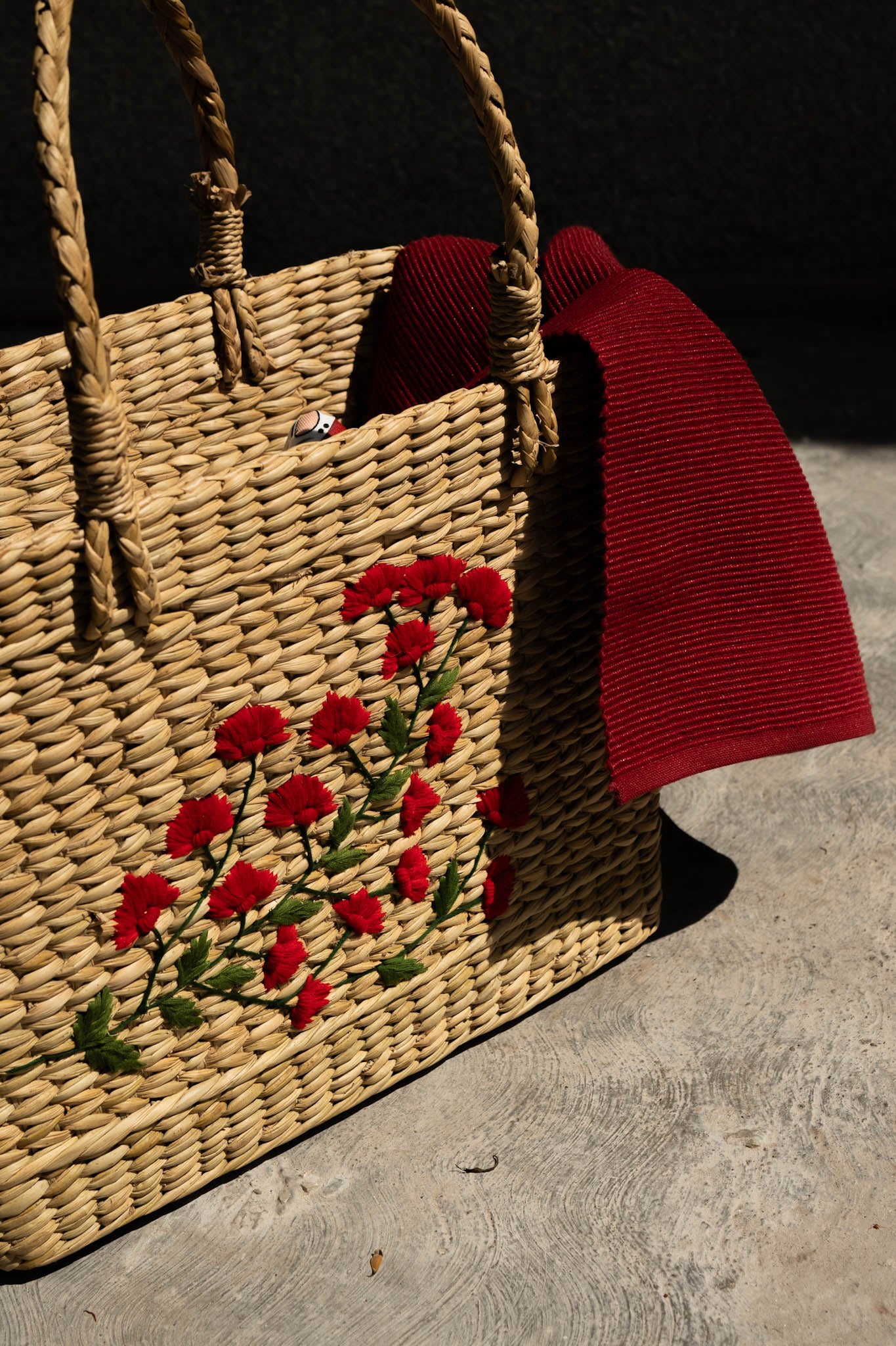 Kouna Handbags with Embroidery