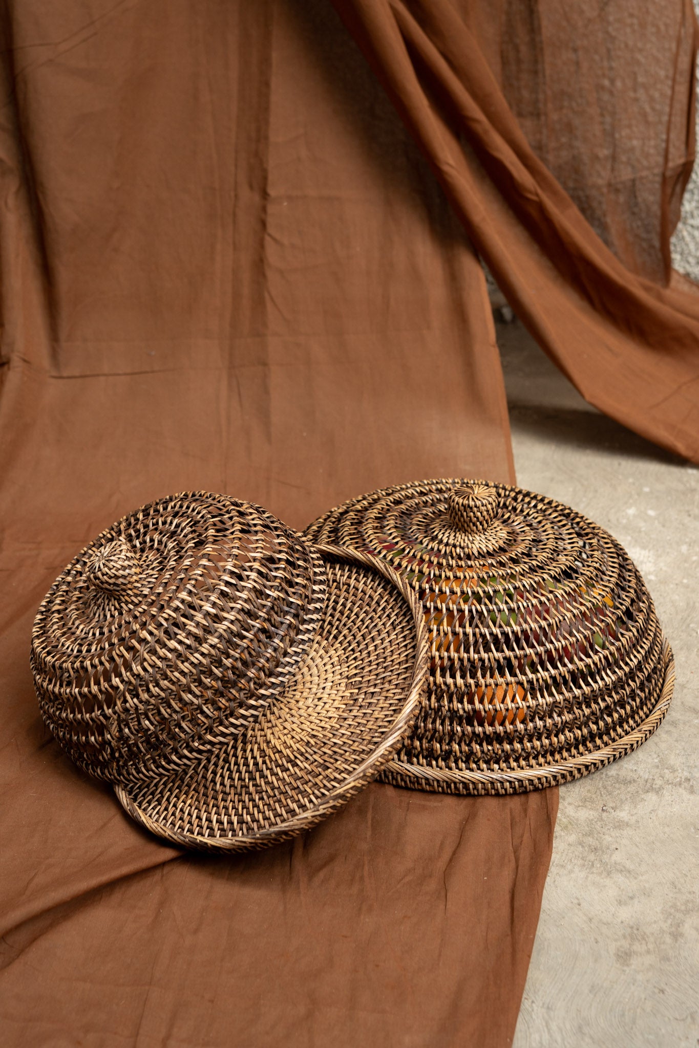 Midori Cane Fruit Basket