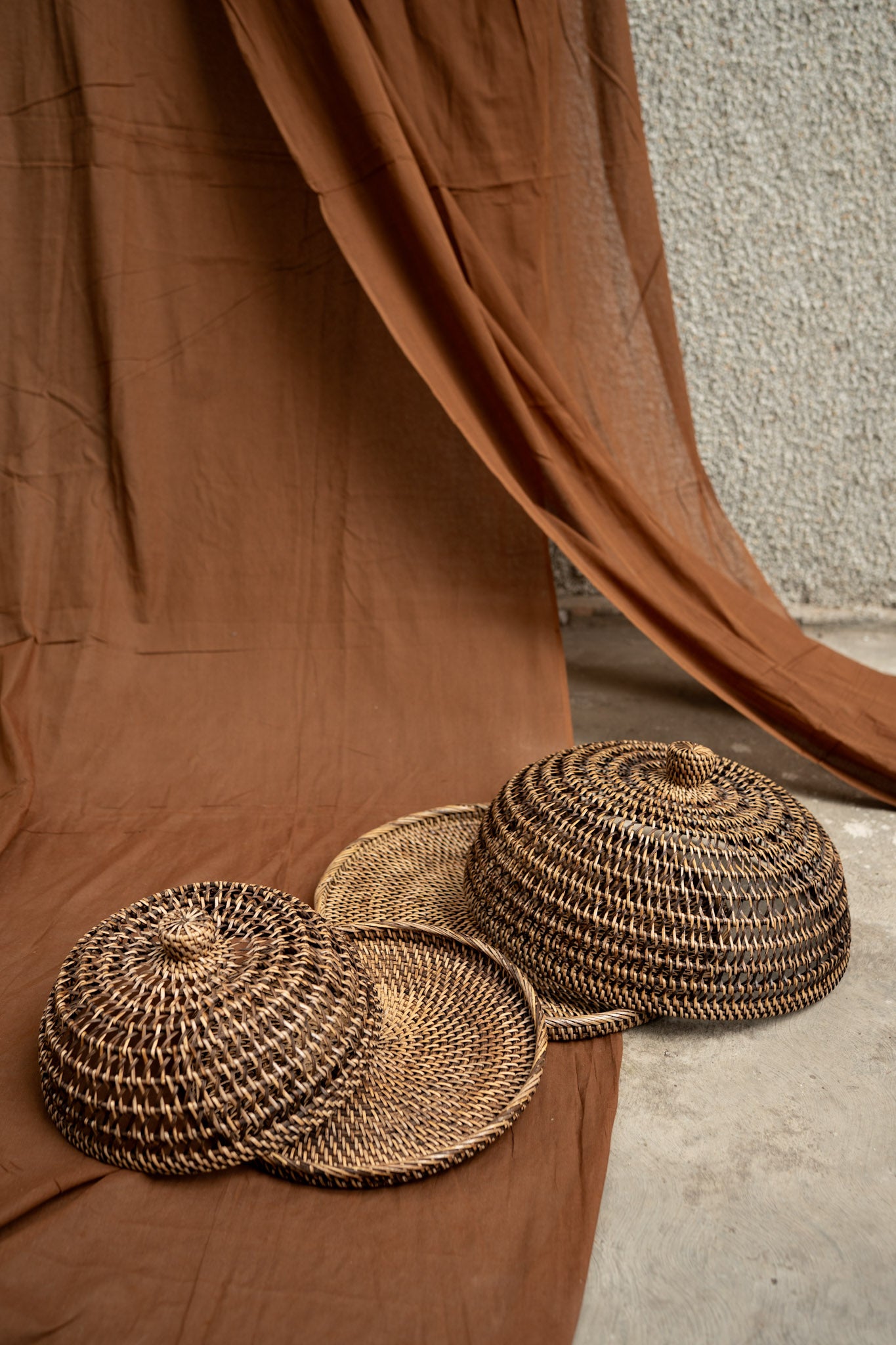 Midori Cane Fruit Basket