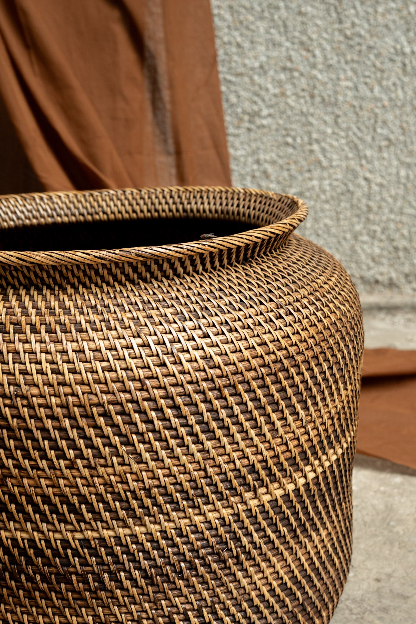 Midori Cane Pot Basket