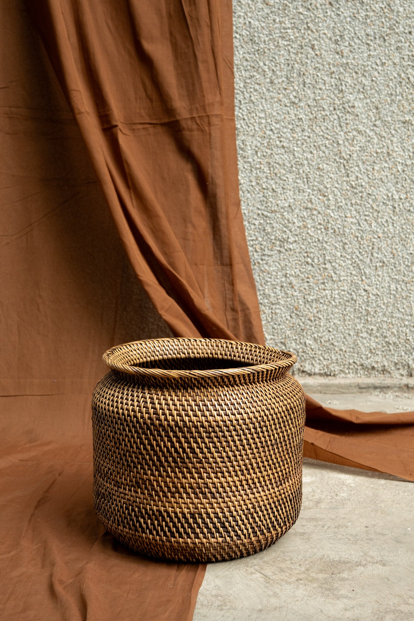 Midori Cane Pot Basket