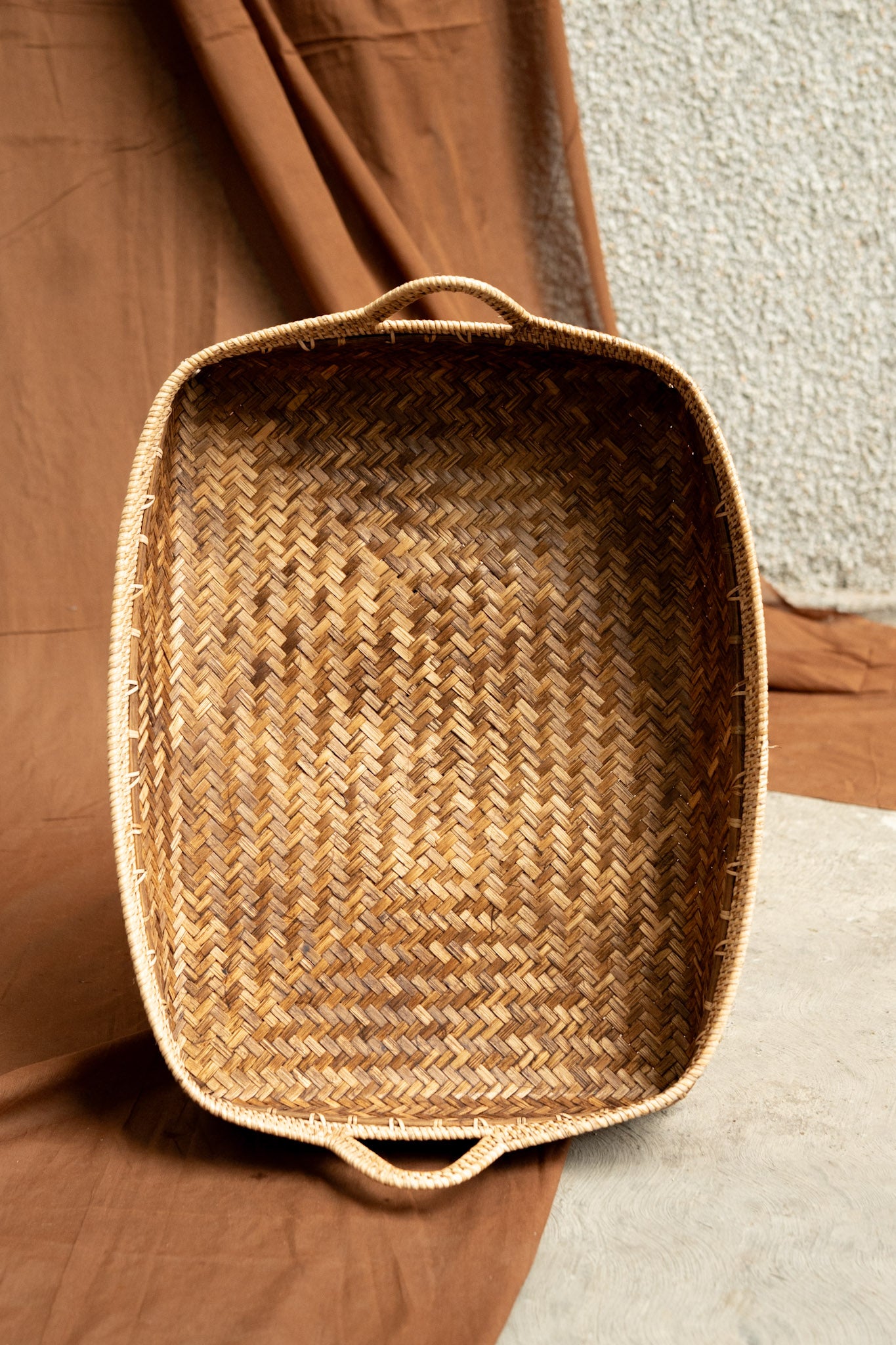 Midori Cane Rectangle Tray