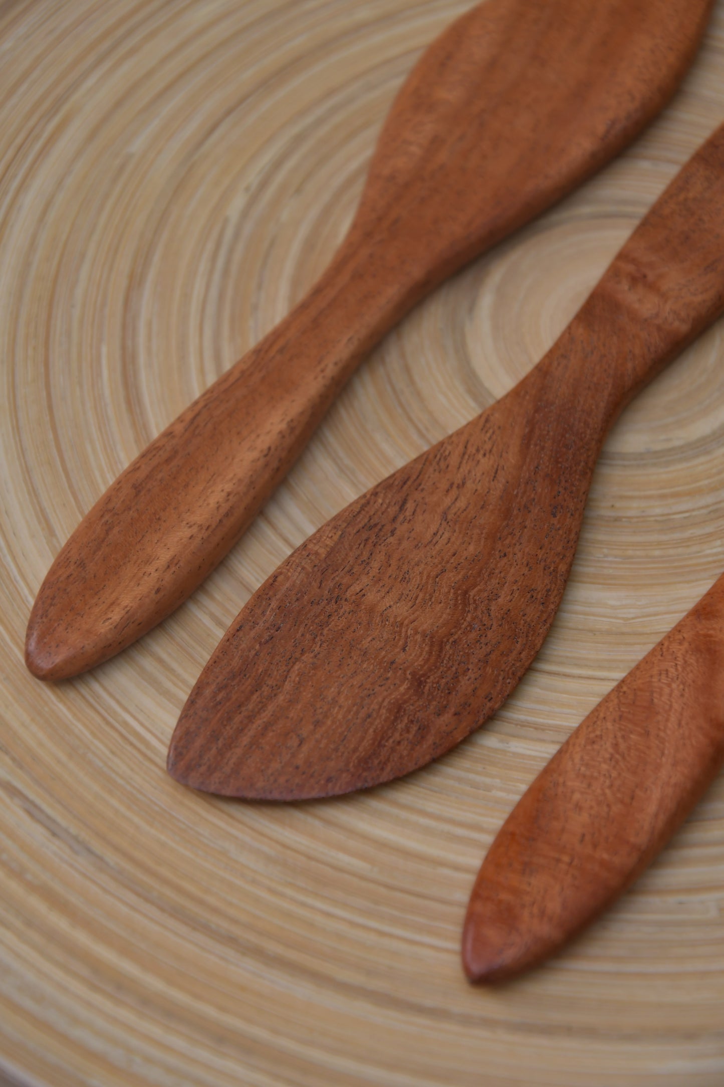 Neem Wood Butter Knife - Set of 3