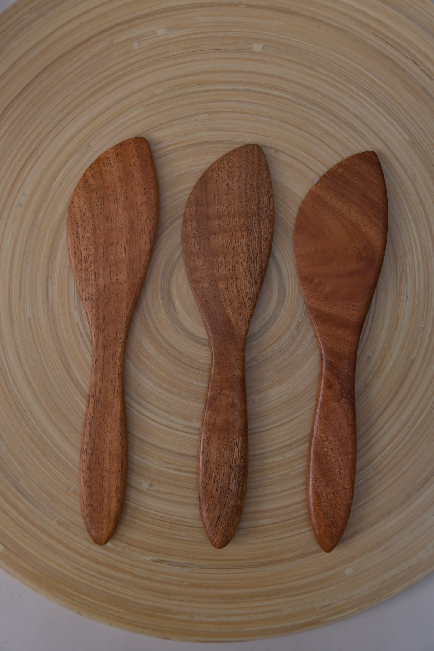 Neem Wood Butter Knife - Set of 3