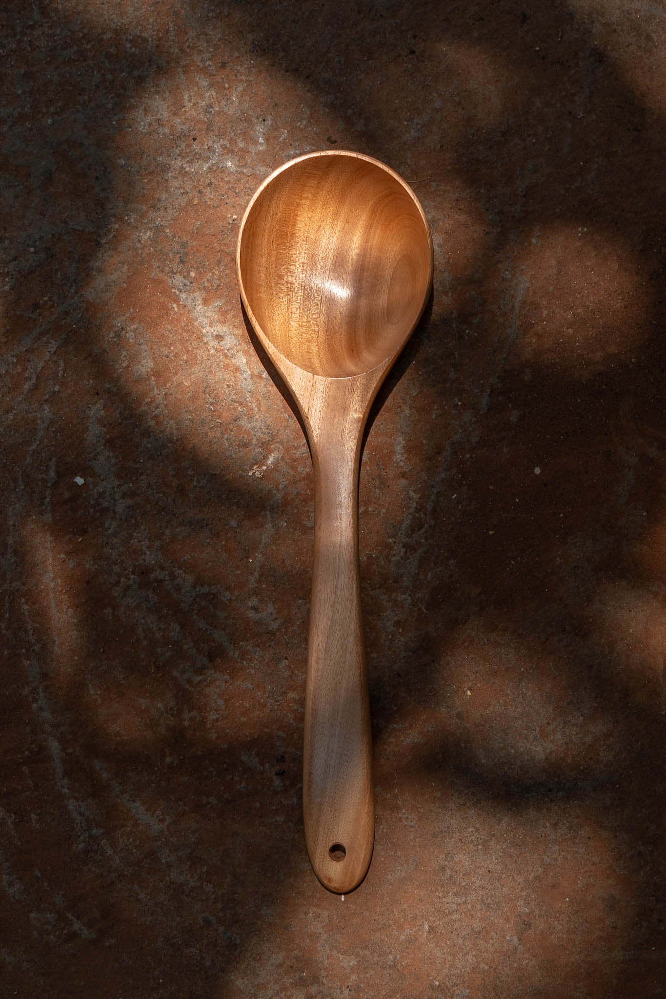 Neem Wood Round Serving spatula - Set of 2