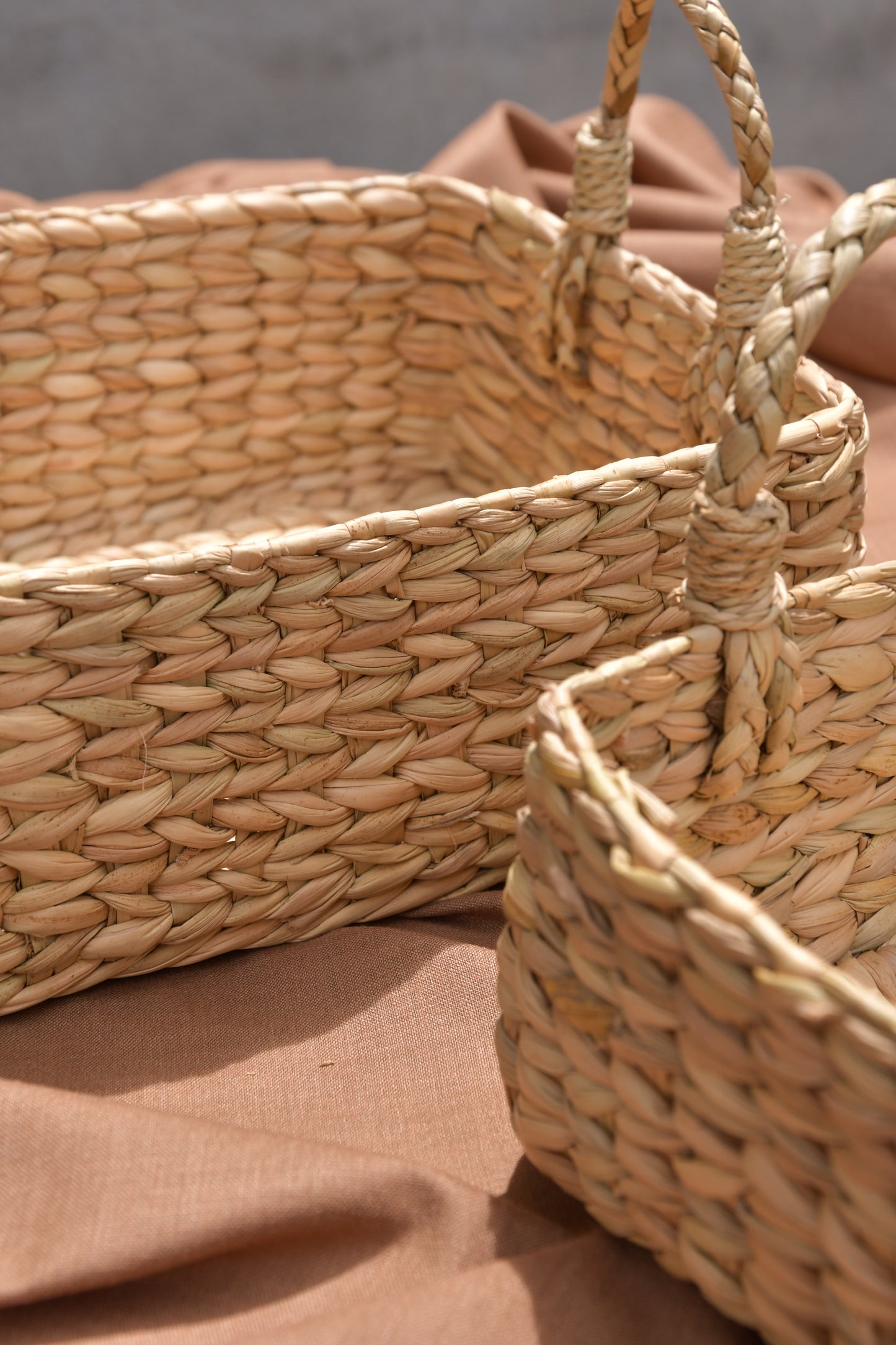 Kouna Rectangular baskets with Handle