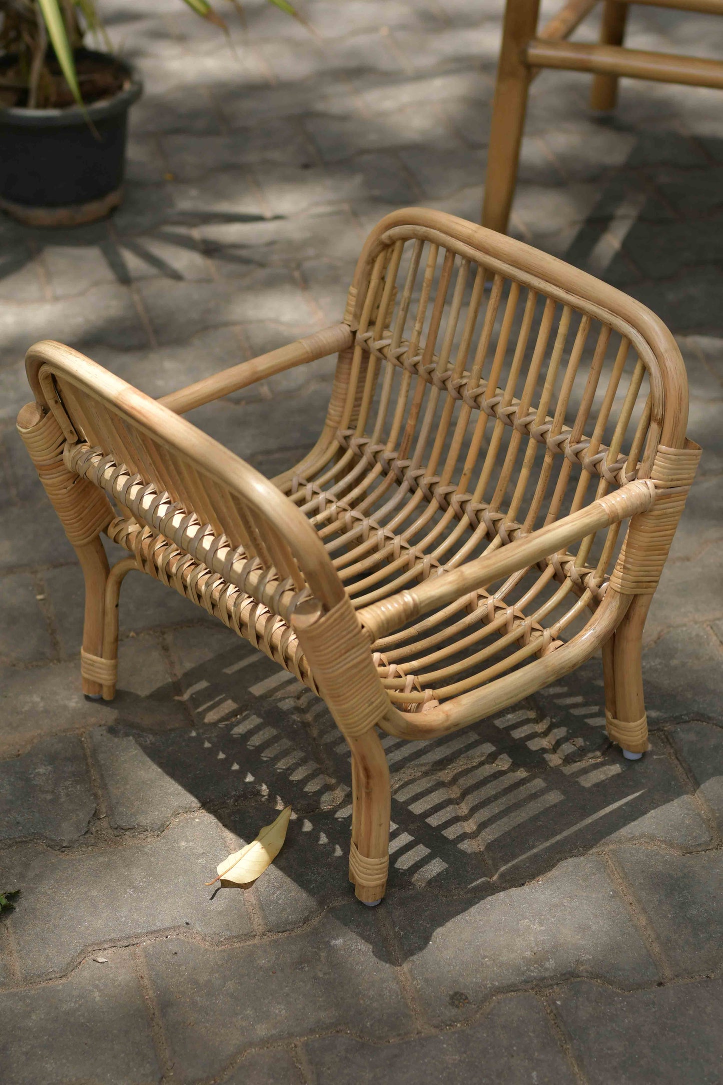 Fable Rattan Magazine Holder