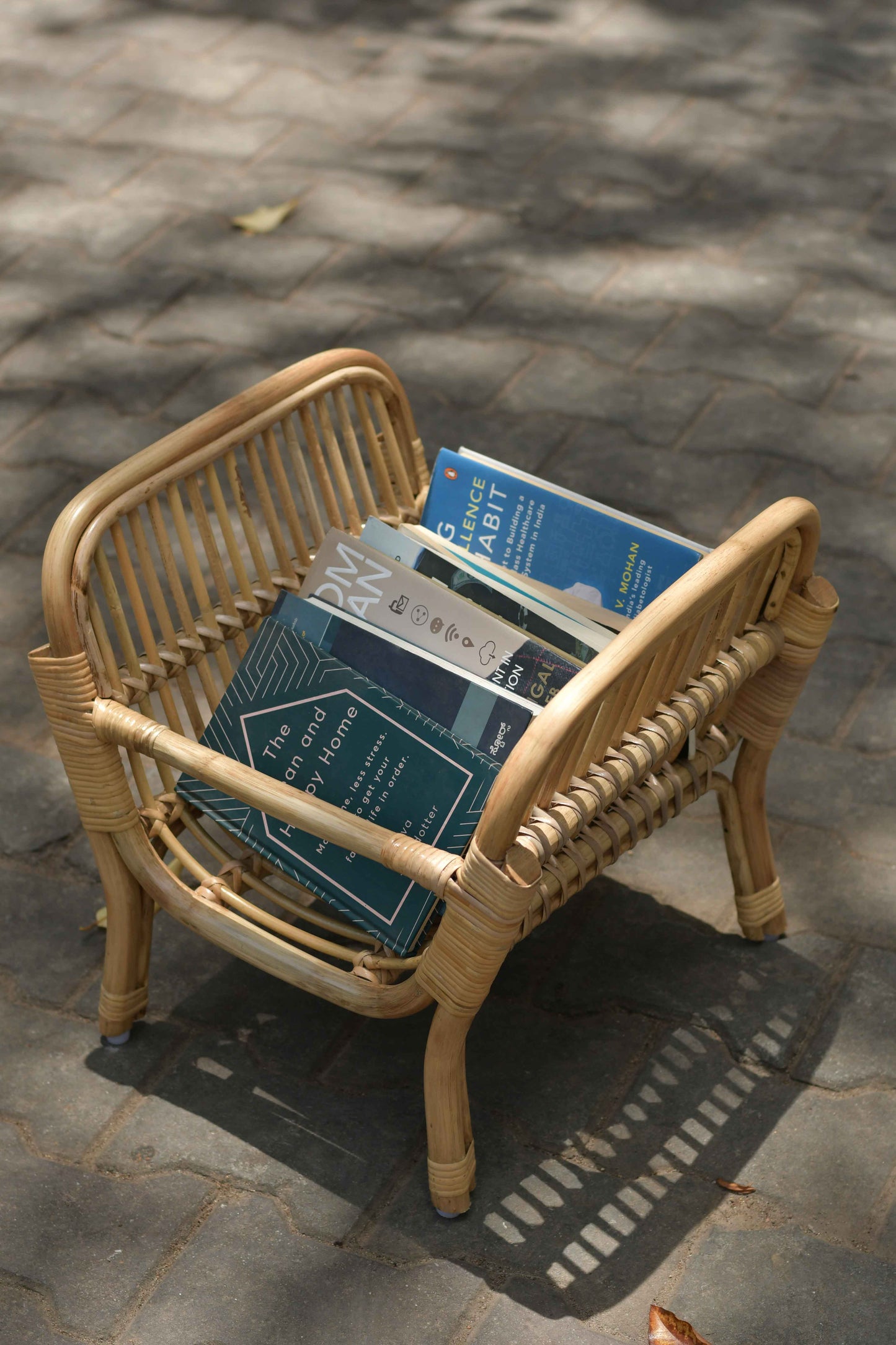 Fable Rattan Magazine Holder