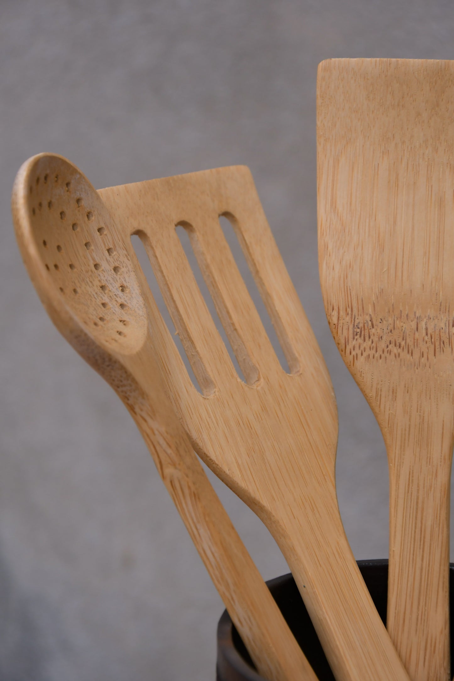Natural Cutlery Set of 6 in Bamboo