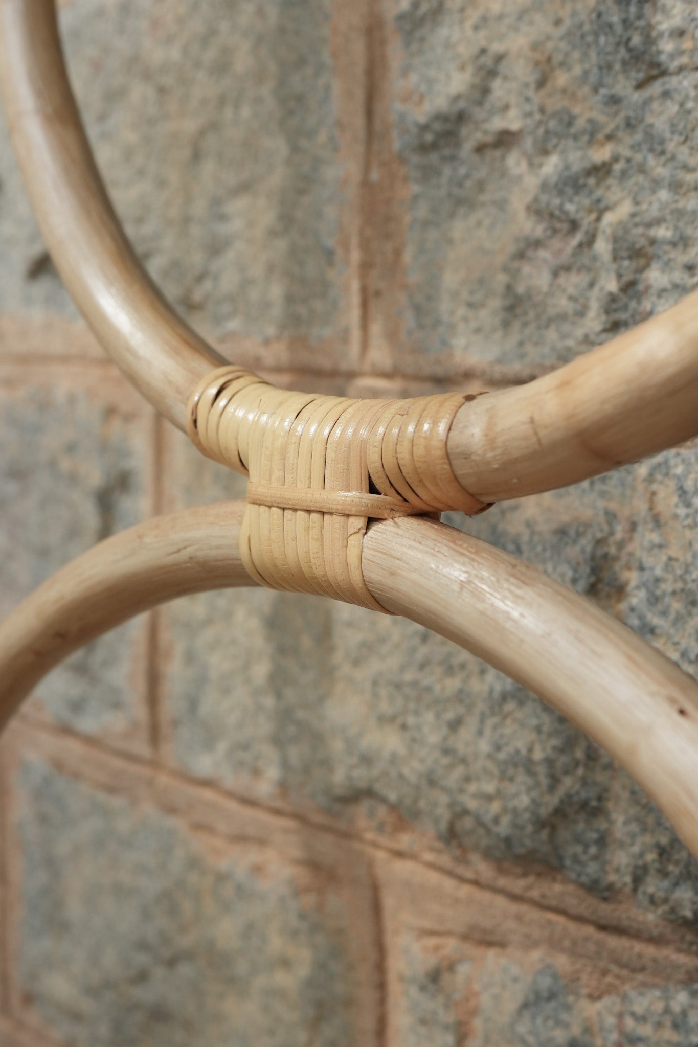 Cane Circular Ladder - Clothes Rack