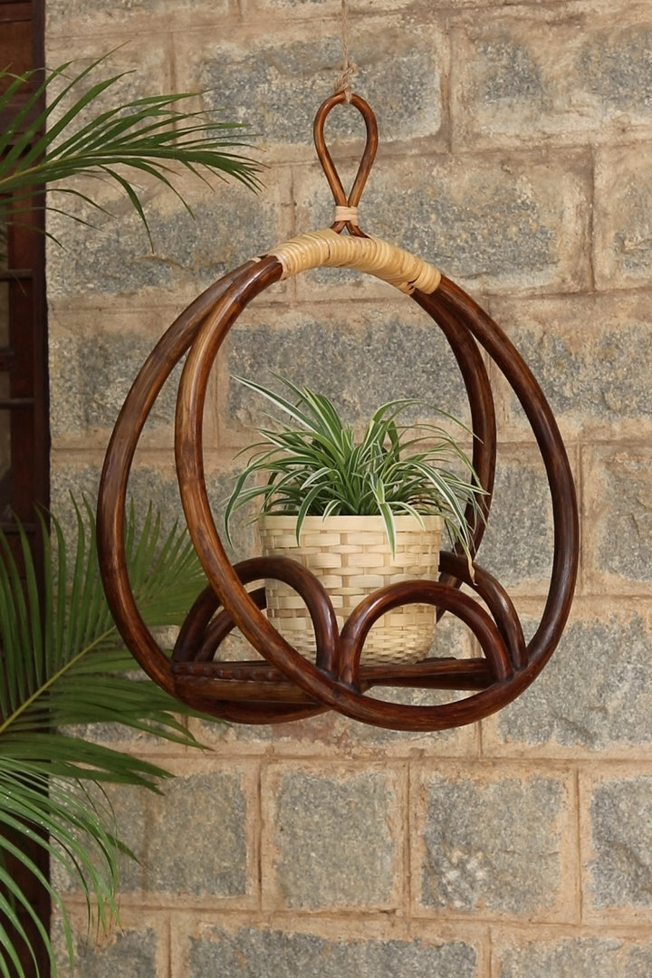 hanging plant basket stand Anathi Hanging Planter Stand – Bamboopecker