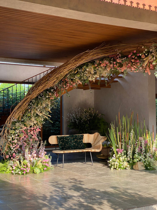 Wedding Installation - Bamboopecker x WithloveNilma - Hyderabad