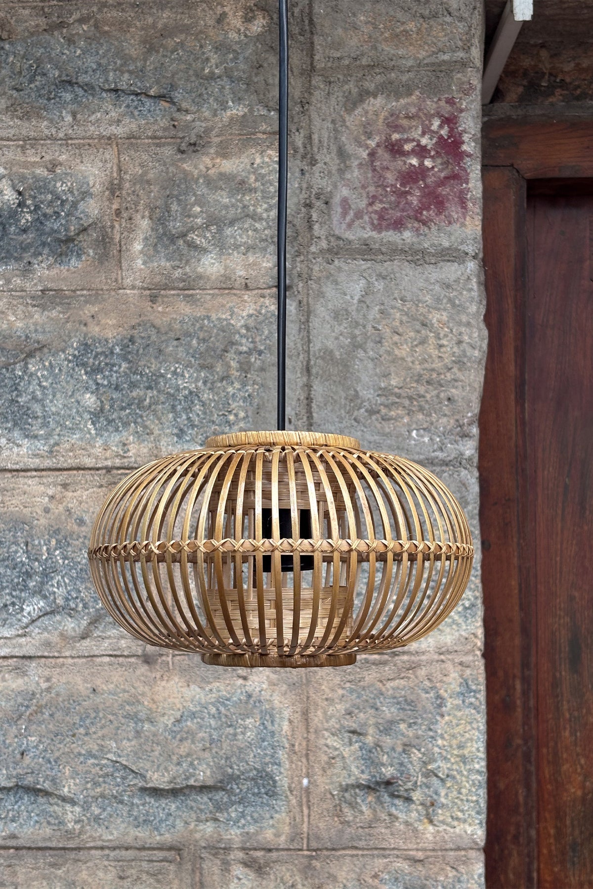 Rosy Globe Bamboo Lampshade – Bamboopecker