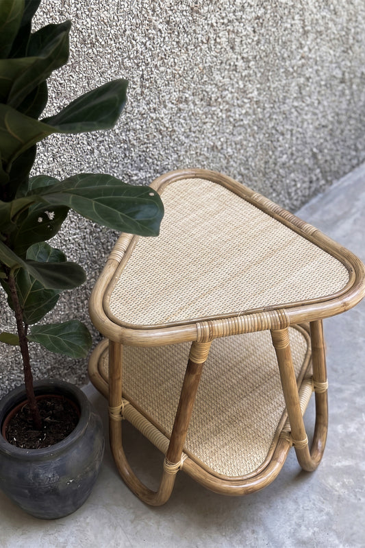 Tria Rattan Side Table