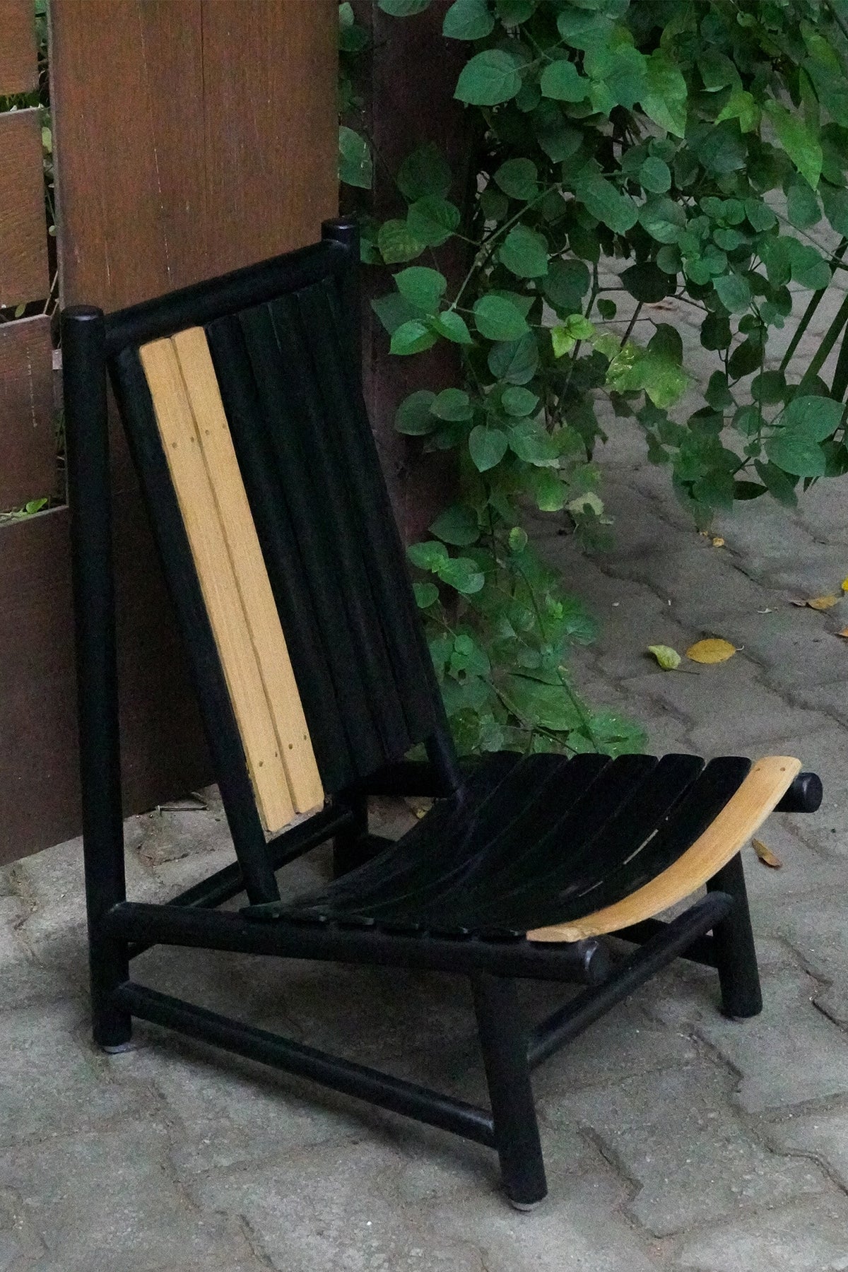 Ocha Bamboo Chair - Black