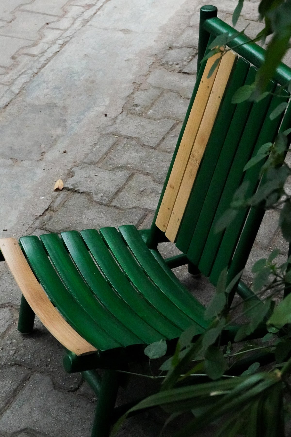 Ocha Bamboo Chair - Green