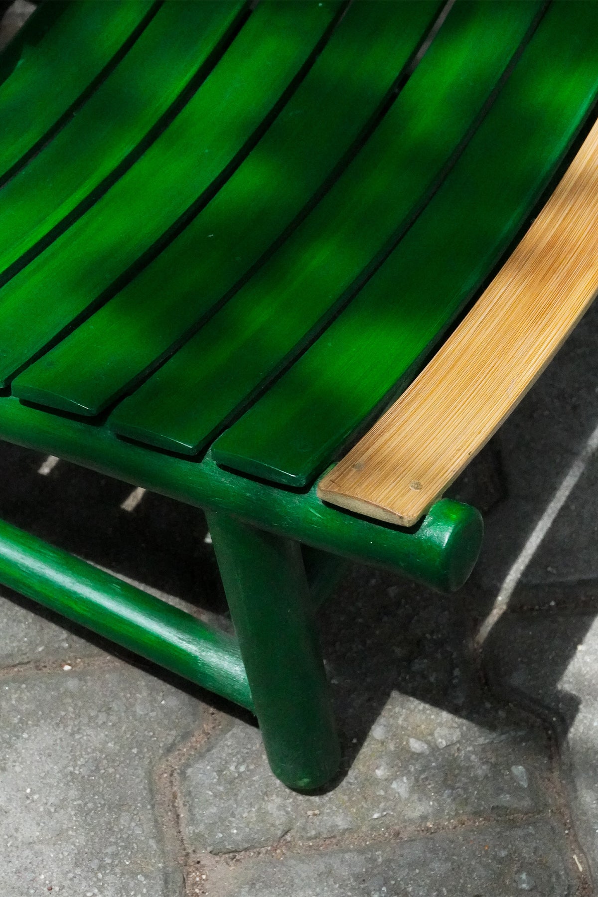Ocha Bamboo Chair - Green