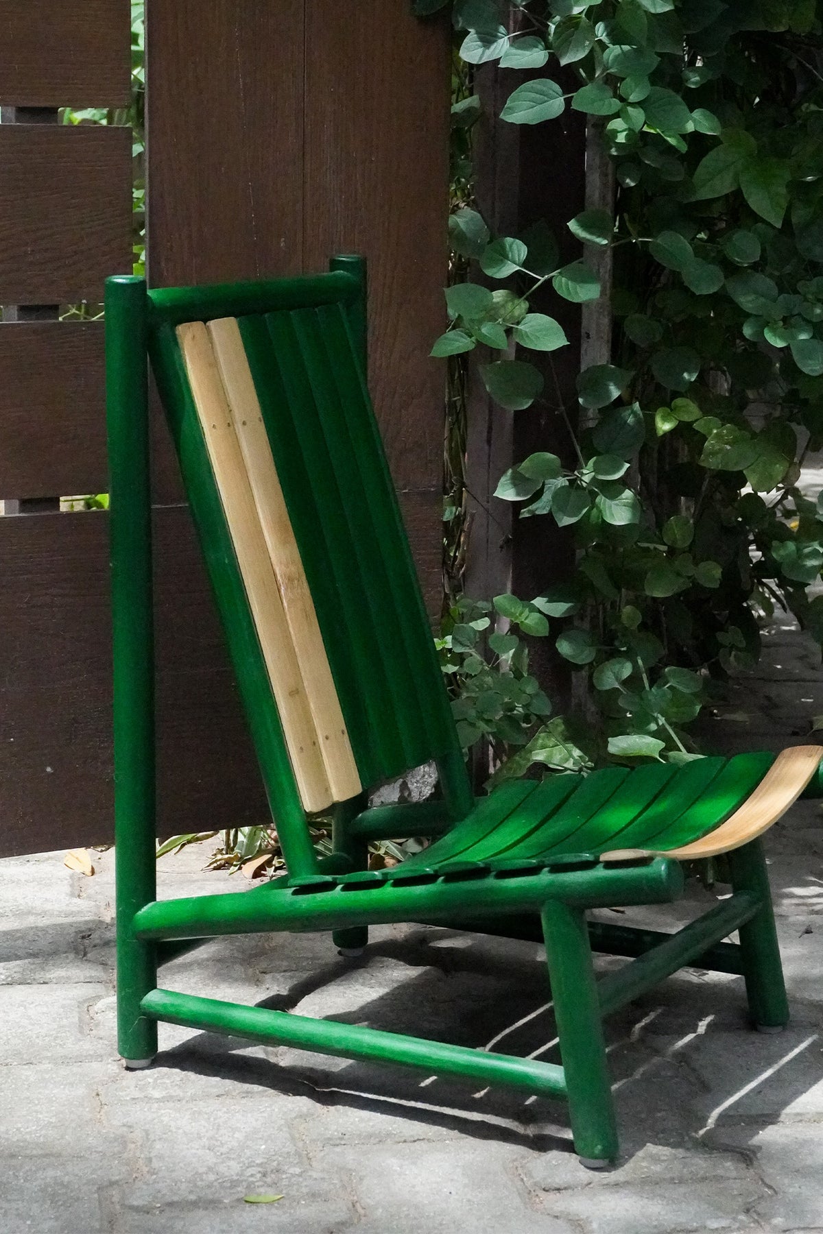 Ocha Bamboo Chair - Green