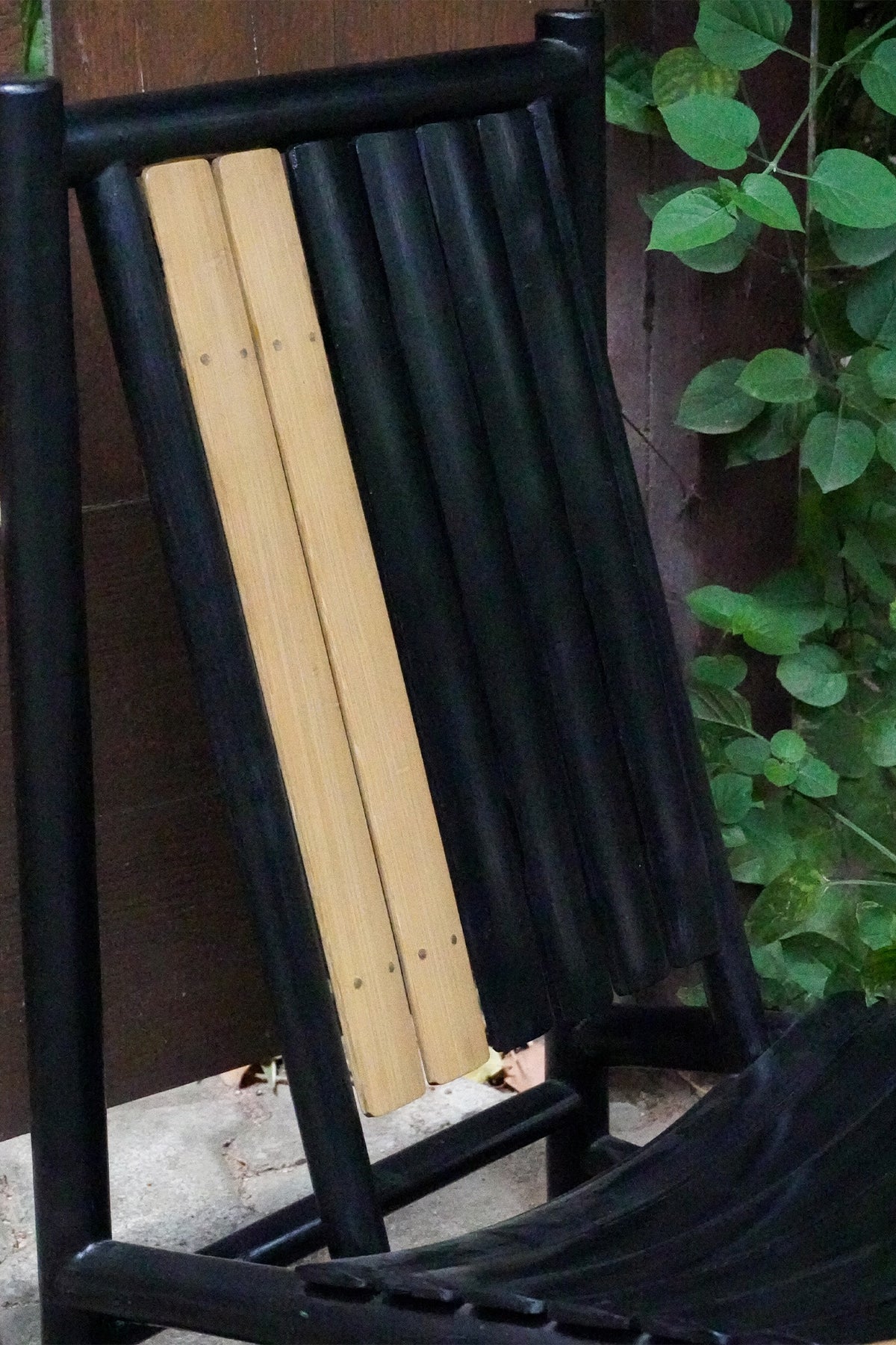 Ocha Bamboo Chair - Black