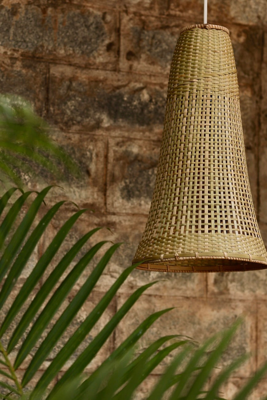 Nongpoh Bell Bamboo Lampshade