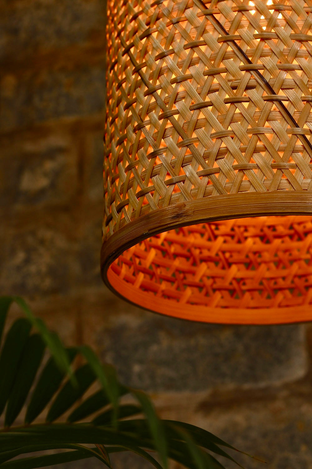 Edith Bamboo Lampshade Natural